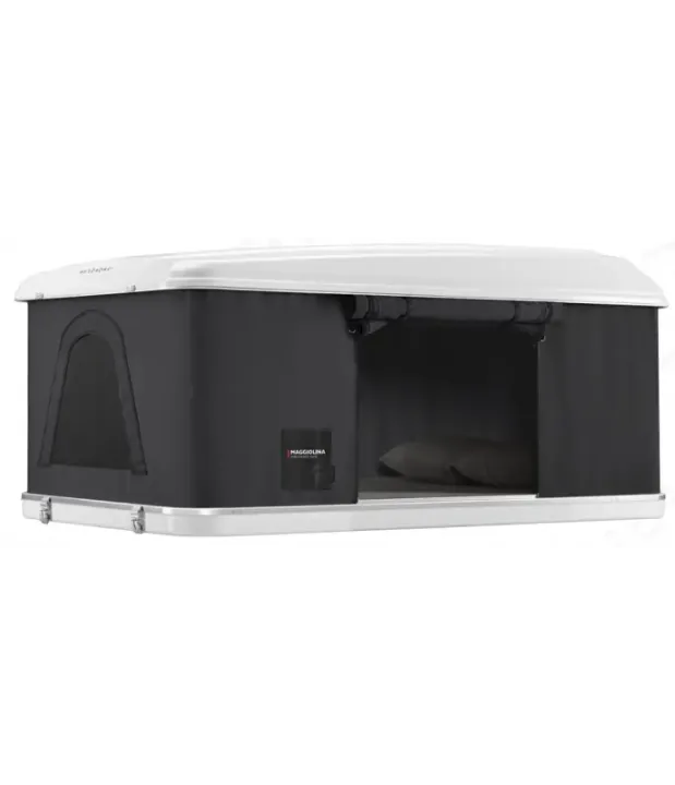 The Maggiolina Airlander Plus Small: the rooftop shelter at the heart of the sleeping setup.